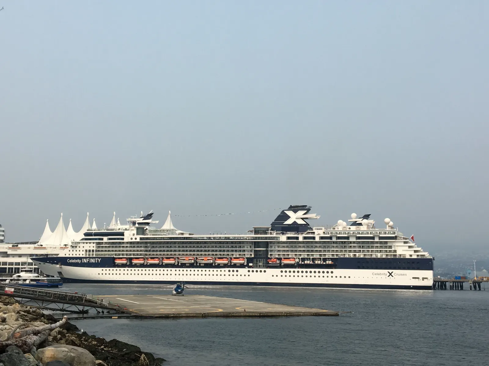 「遊輪」阿拉斯加 Canada Place（上）-Day 1